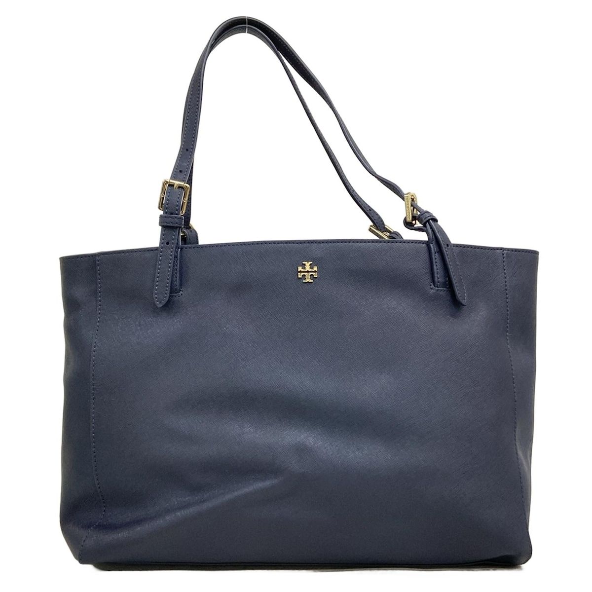 TORY BURCH(トリーバーチ) トートバッグ - ネイビー レザー 【公式通販】