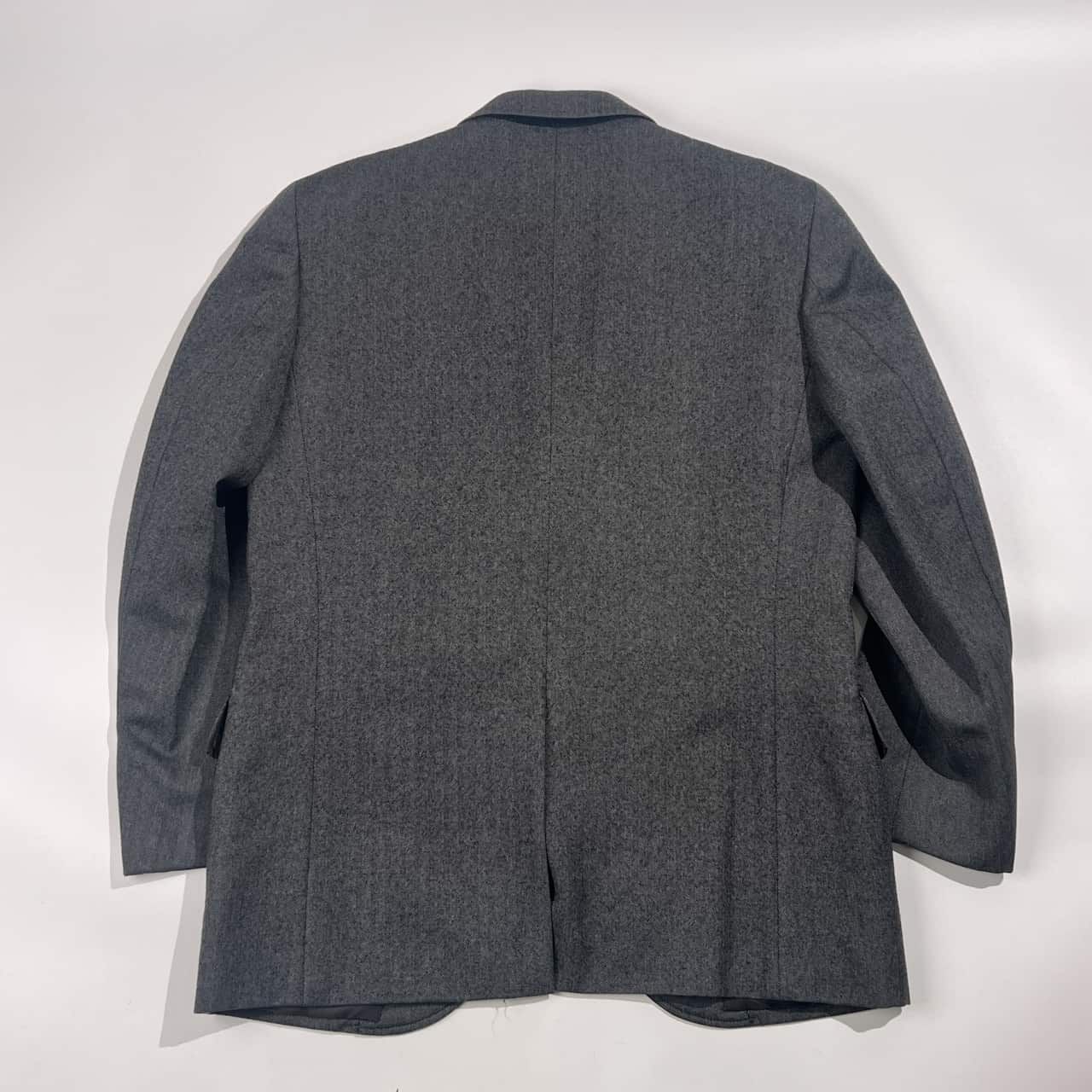 Kent ケント 段返3B ヘリンボーン ウール テーラードジャケット 紺ブレ