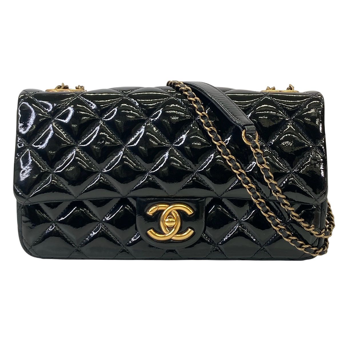 CHANEL シャネル マトラッセ チェーン ショルダーバッグ レディース