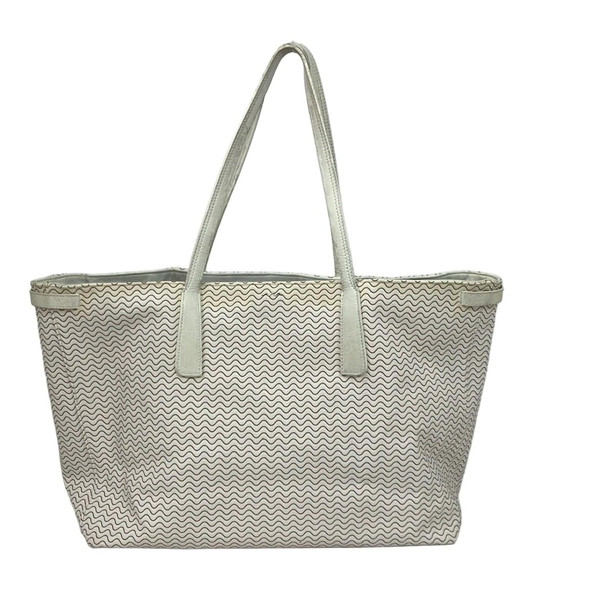 美品！ZANELLATO ザネラート デュオ グランツール トートバッグ 総柄 ZANELLATO(ザネラート) トートバッグ デュオグランツール アイボリー