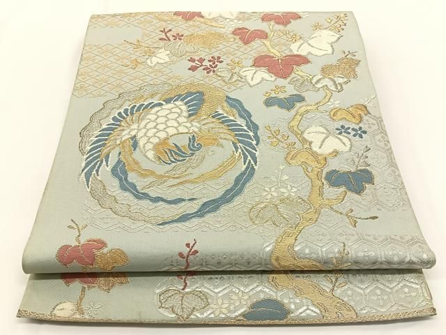 平和屋着物◎六通柄 本袋帯 鳳凰 金銀糸 正絹 逸品 BAAV2696hj - メルカリ