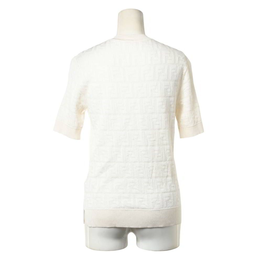 FENDI ズッカ柄 コットンレーヨン 半袖 ニット - メルカリ