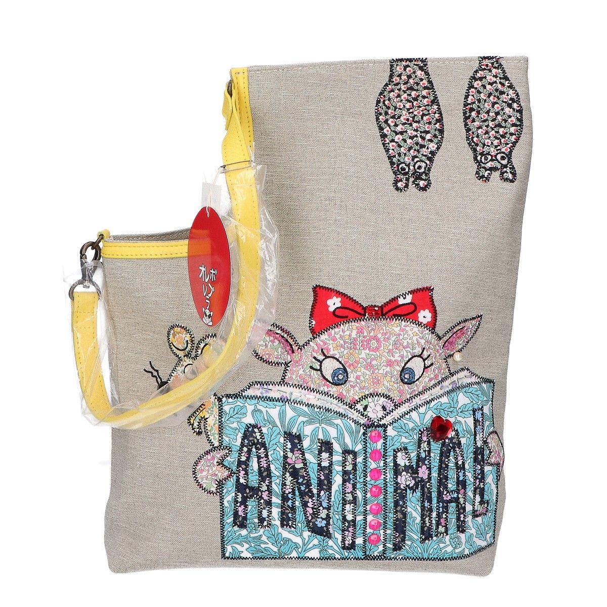 OLLEBOREBLA アルベロベロ 【新品同様】666818 ANIMAL 刺繍/ビーズ装飾