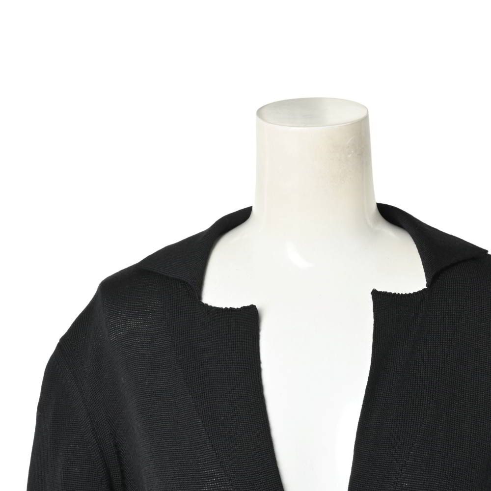 Salvatore Ferragamo ウール混 ガンチーニ ターンロック カーディガン