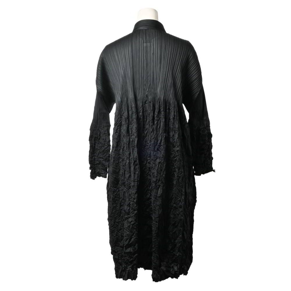 PLEATS PLEASE PP21-JA621 ミックスプリーツ ロングシャツ ジャケット