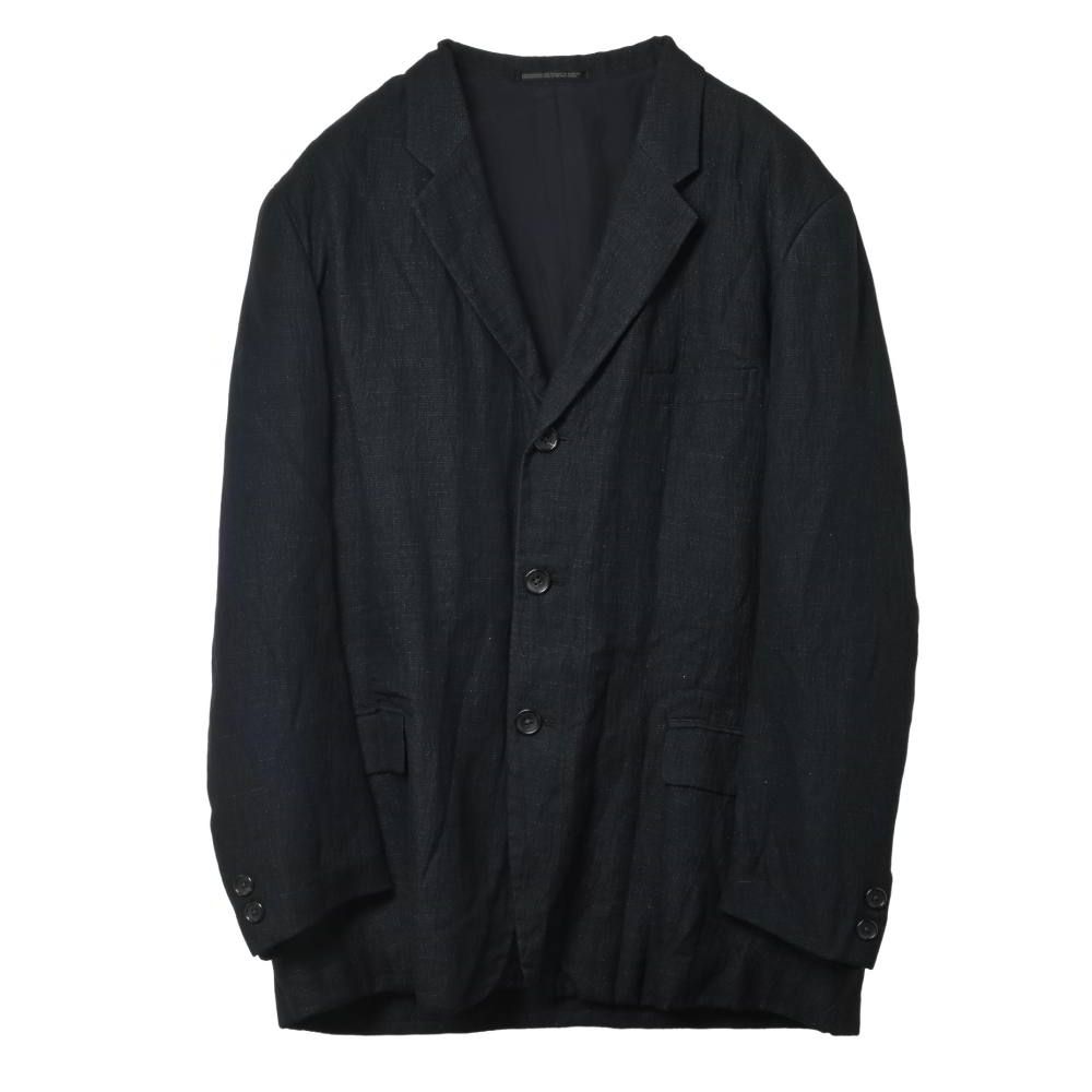 REGULATION Yohji Yamamoto 3B テーラードジャケット Yohji Yamamoto レーヨンリネン 3B テーラード ジャケット - メルカリ