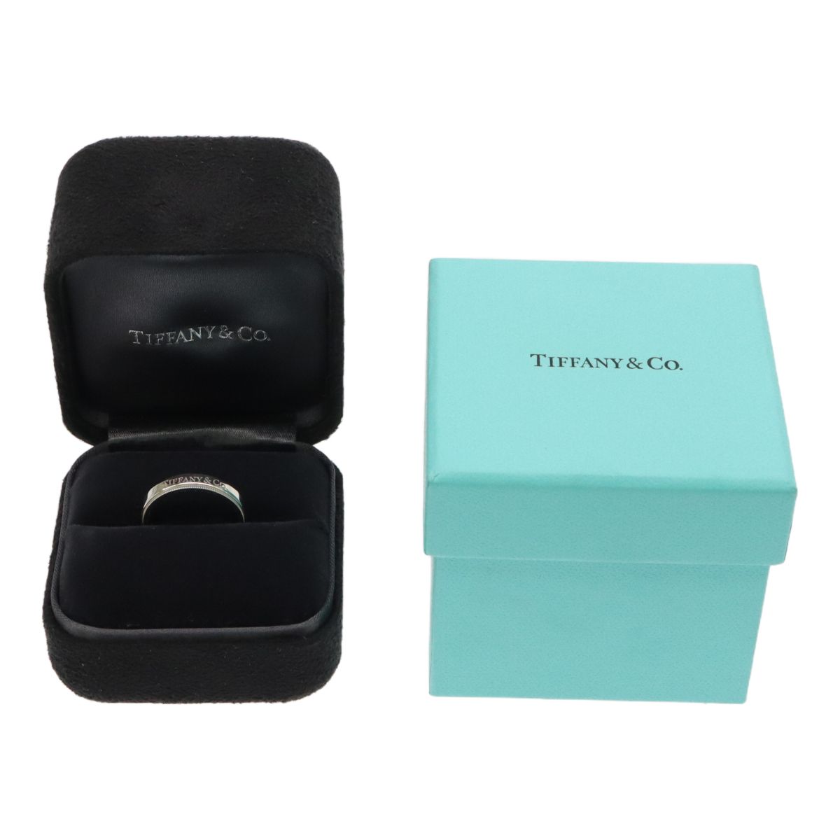 TIFFANY & CO. Tiffany ティファニー PT950 プラチナ ロゴ入り