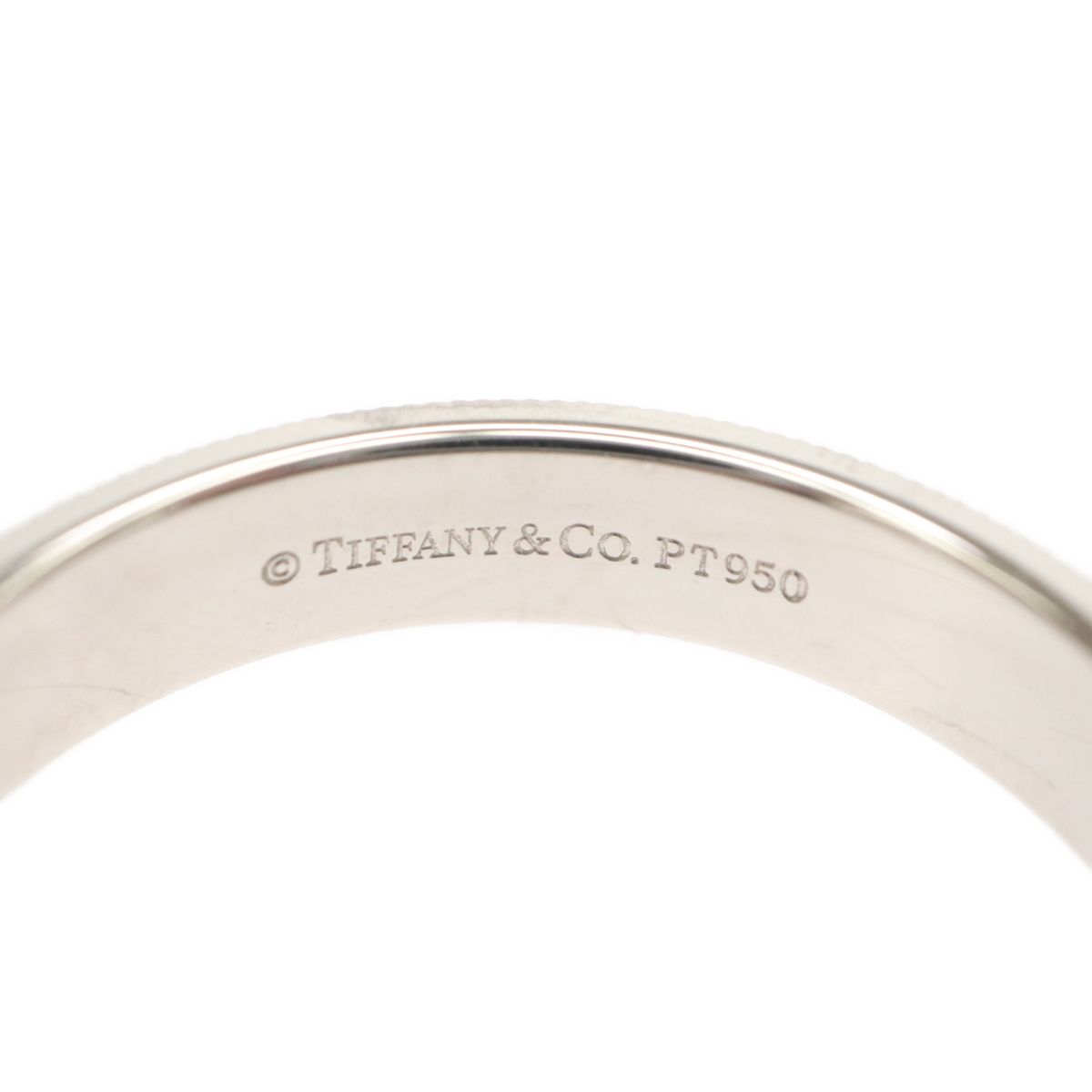 TIFFANY & CO. Tiffany ティファニー PT950 プラチナ ロゴ入り