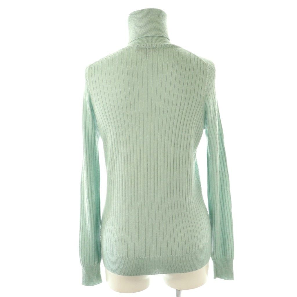 ドゥロワー Drawer 18Gカシミヤシルクリブタートルネックニット