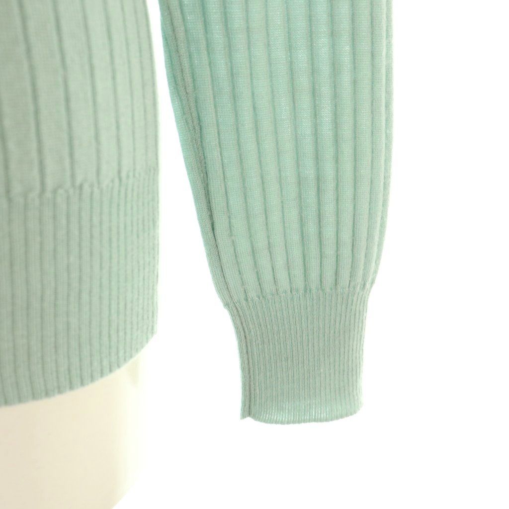 ドゥロワー Drawer 18Gカシミヤシルクリブタートルネックニット