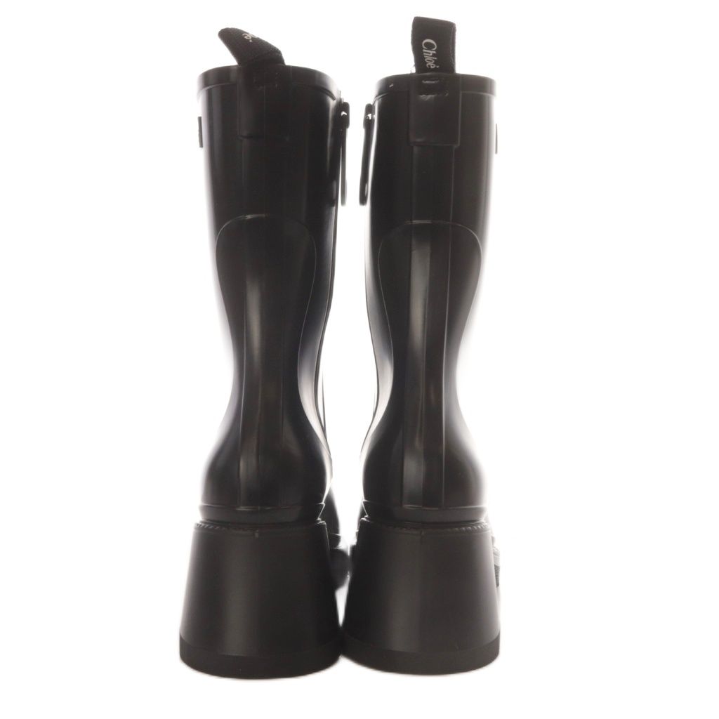 クロエ CHLOE BETTY レインブーツ 長靴 チャンキーヒール ミドル