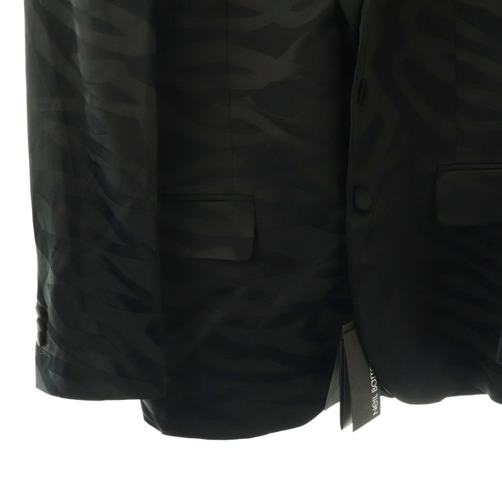 ニールバレット Neil Barrett 総柄総裏地2Bテーラードジャケット