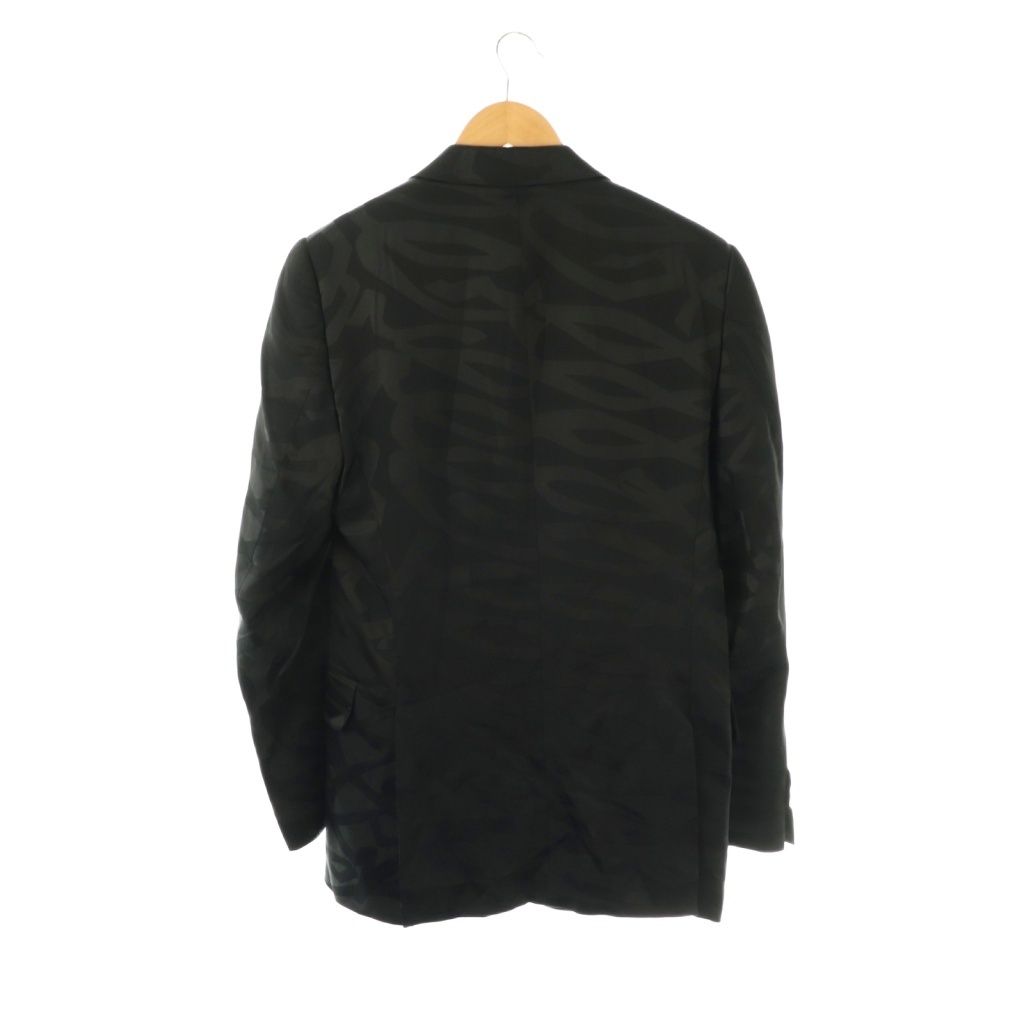 NEIL BARRETT 総柄テーラードジャケット 46 ニールバレット Neil Barrett 総柄総裏地2Bテーラードジャケット