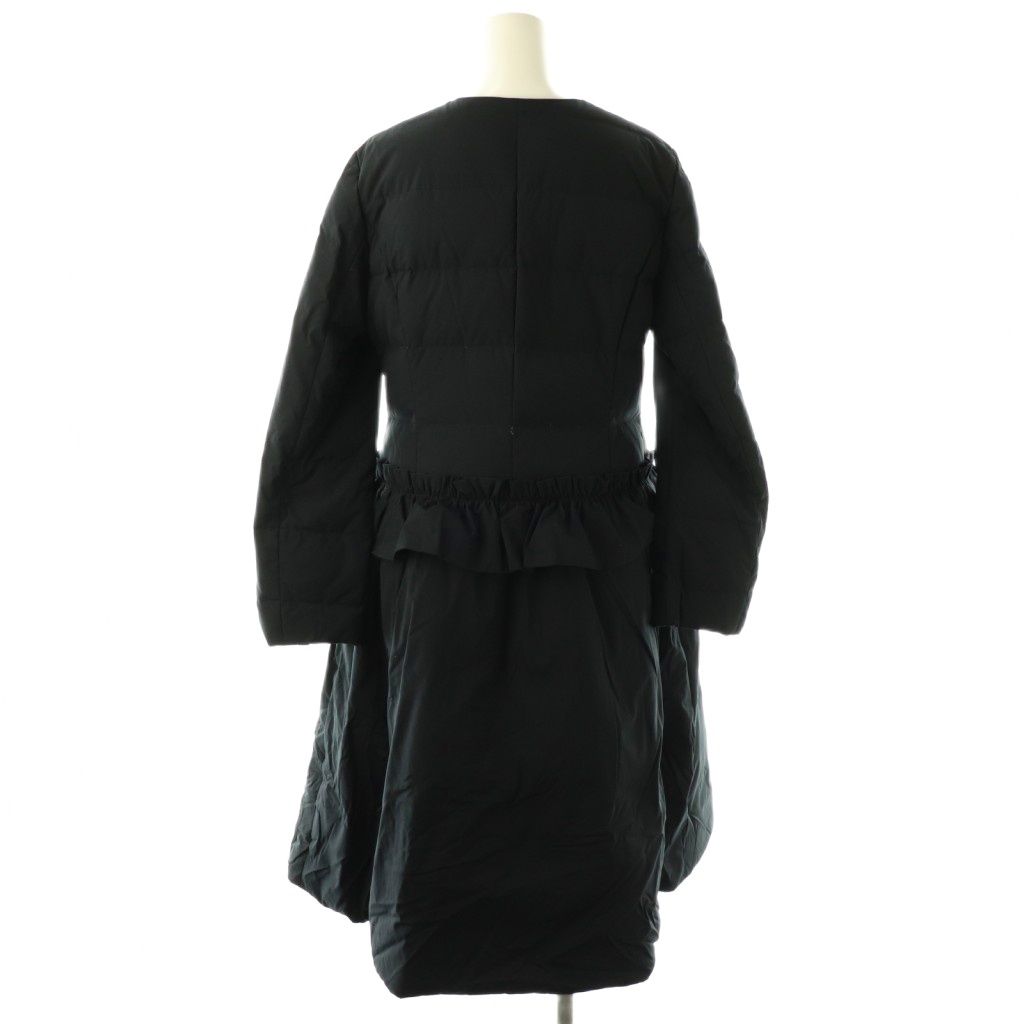 ルネ Rene ベーシック basic フリル カメリアジップ ダウンコート ノー