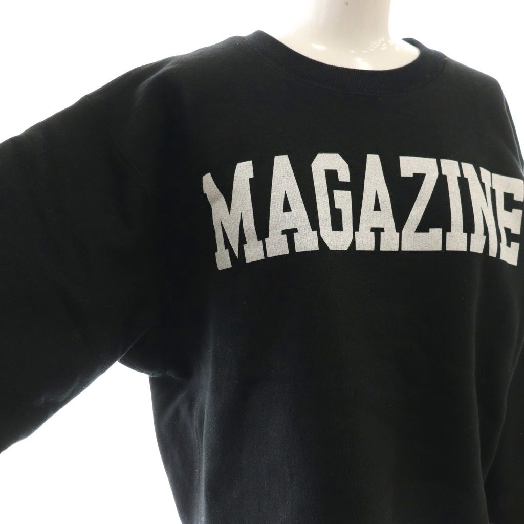 サードマガジン THIRD MAGAZINE ロゴボクシースウェット トレーナー