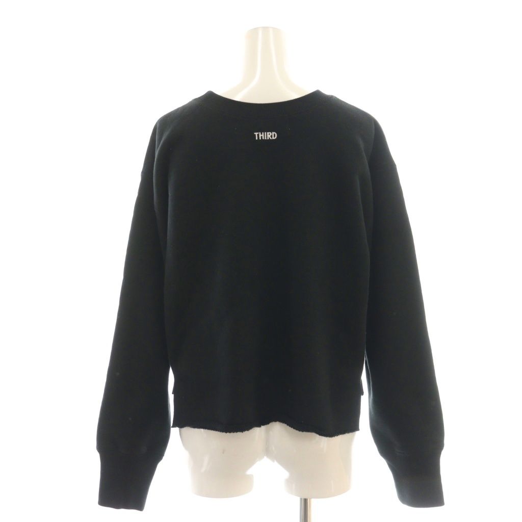 サードマガジン　ロゴボクシースウェット THIRD MAGAZINE(サードマガジン)｜ロゴボクシースウェット/杢グレー の