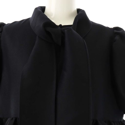 ケイナリタ KEINARITA ボウタイタックギャザーブラウス F ネイビー /DO