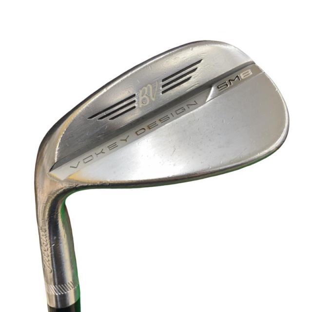中古】 タイトリスト VOKEY SPIN MILLED SM8 ツアークロム 52°/08°F