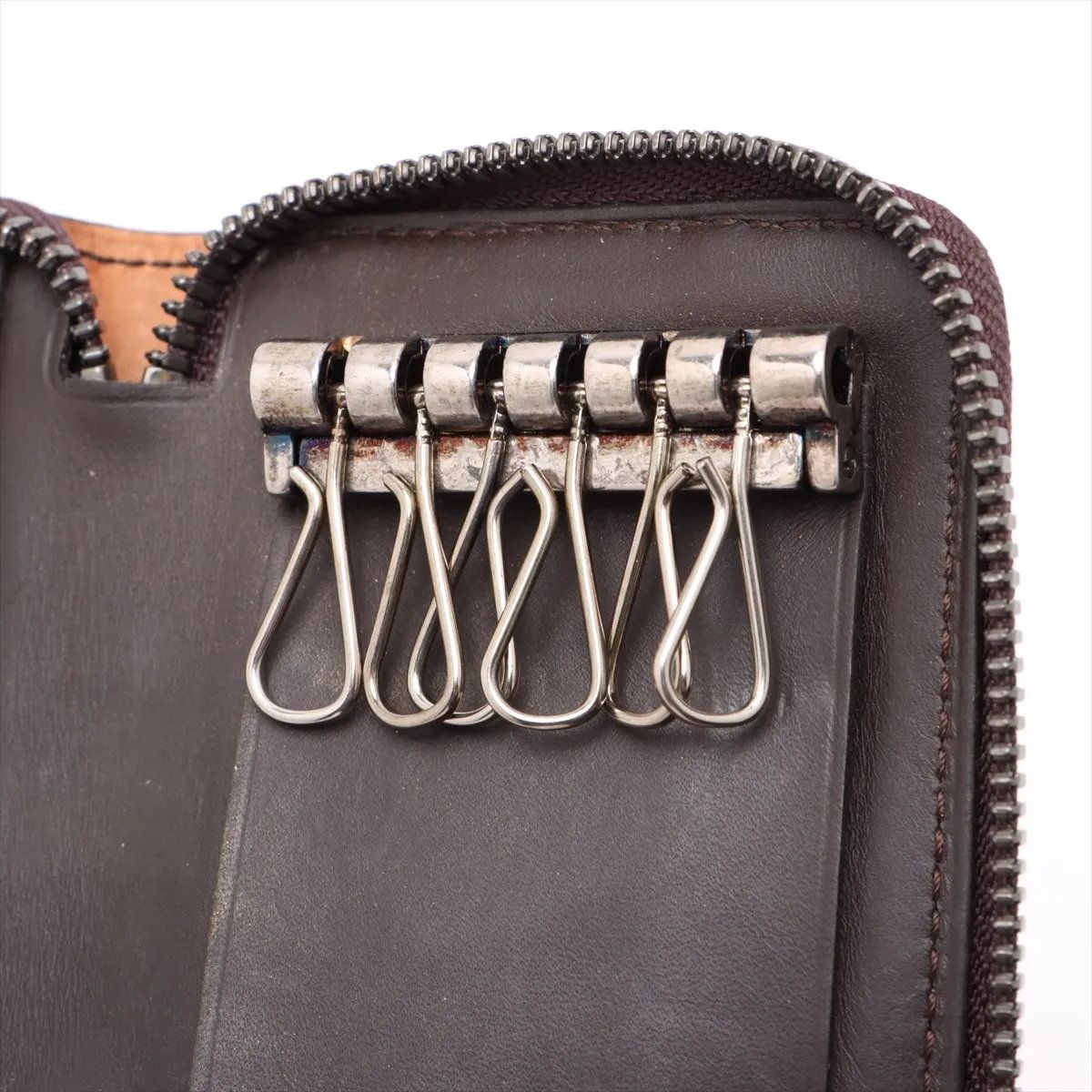 ベルルッティ　6連キーケース　イロコ　カリグラフィ　スクリットレザー 特注品 Berluti Iroko Scrit Swip Leather Key Case ベルルッティ