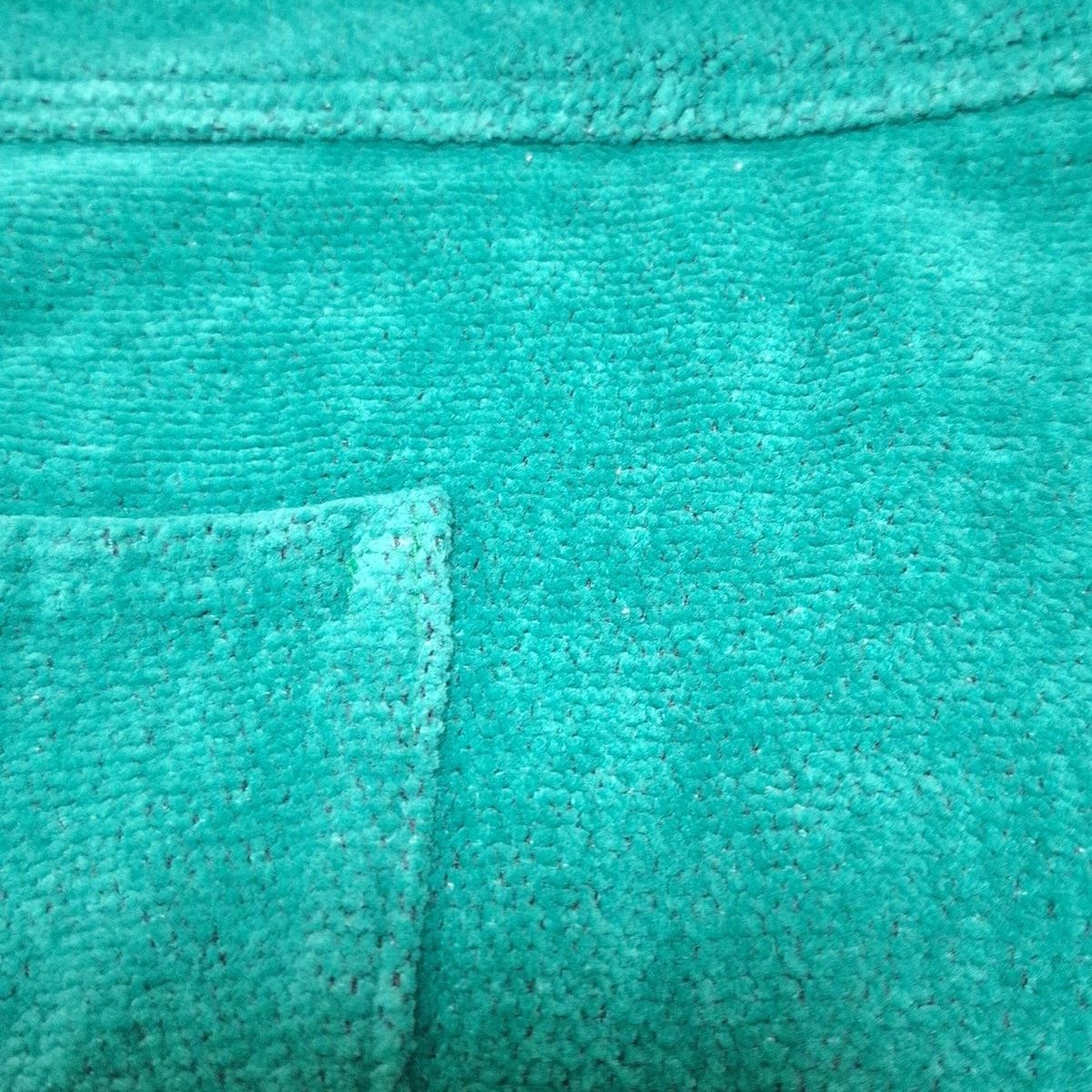 【新品】FEILER(フェイラー) グリーン×黒×マルチ エプロン/花柄 FEILER(フェイラー) ワンピース ユニセックス - グリーン×黒×マルチ