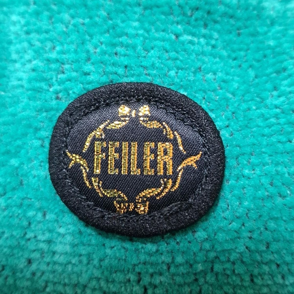 FEILER(フェイラー) ワンピース ユニセックス - グリーン×黒×マルチ