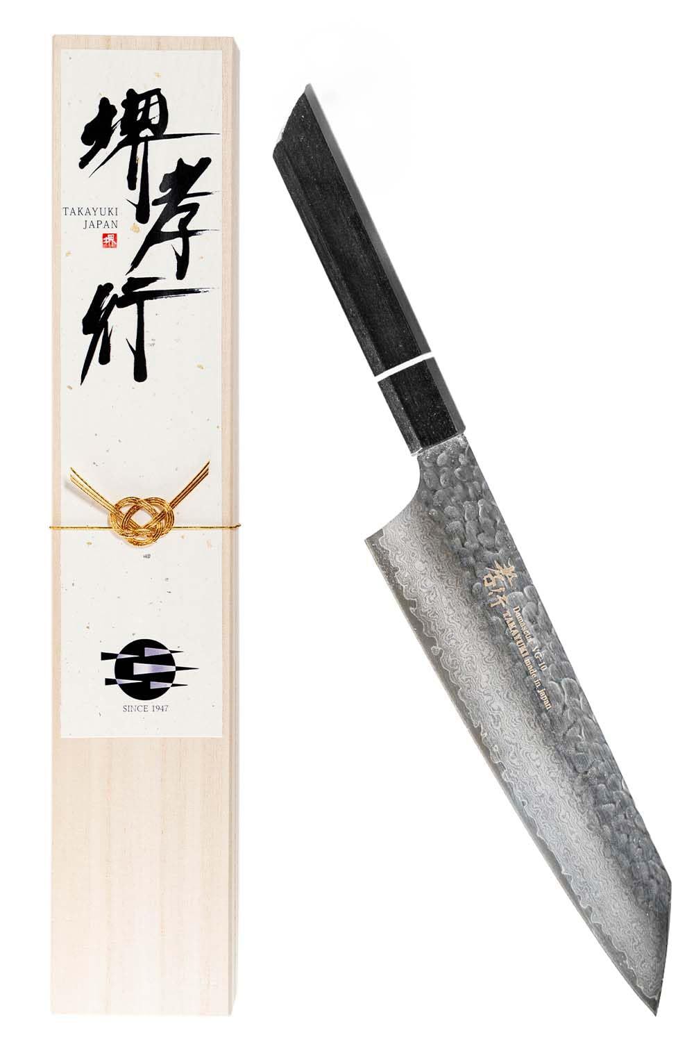 堺孝行 【600年の継承技術！プロの料理人が愛用】 閃黒 ダマスカス 33