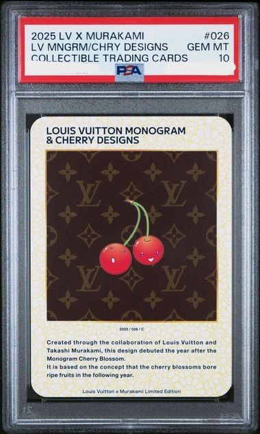 PSA10】LOUIS VUITTON CHERRY DESIGNS ルイ・ヴィトン ×村上隆コラボ