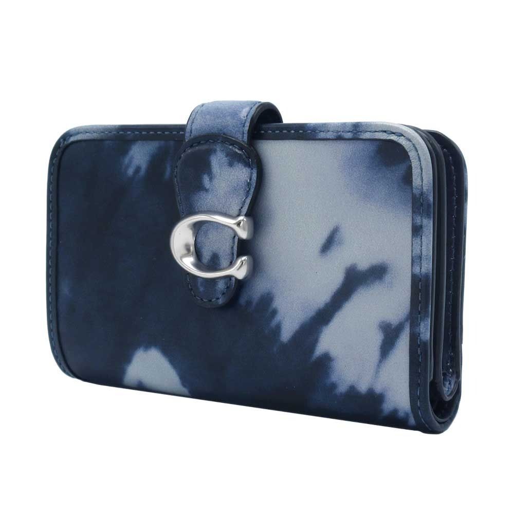 COACH ★大人気★ タビーミディアム ウォレット ミッドナイトネイビー 新品 COACH ☆大人気☆ タビーミディアム ウォレット ミッドナイトネイビー