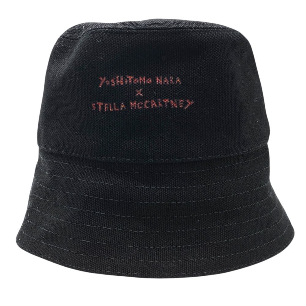 奈良美智 × ステラマッカートニー キャップ 56 ブラック 黒 超希少・完売品】奈良美智 × ステラマッカートニー コラボ キャップ 56