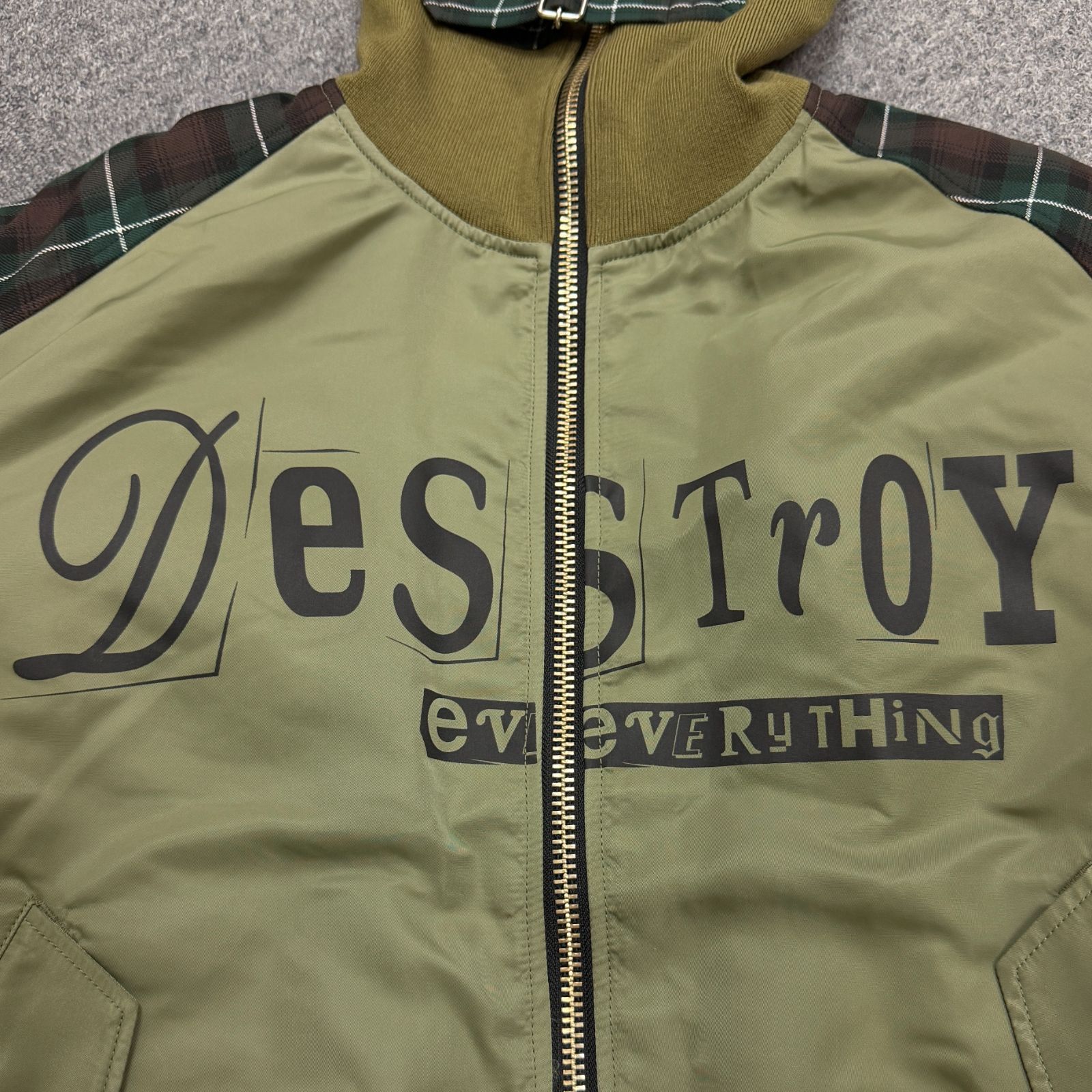 参考上代176000円 未使用 KIDILL 24AW BONDAGE MA-1 JACKET ボンデージ