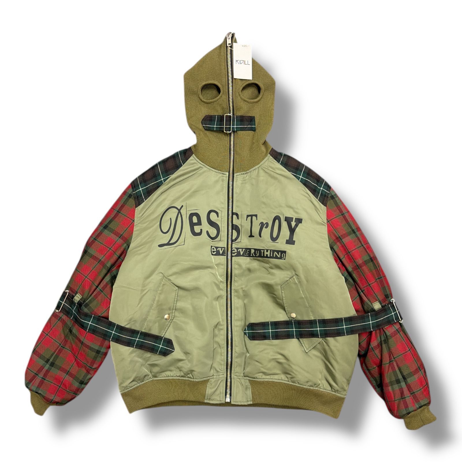 参考上代176000円 未使用 KIDILL 24AW BONDAGE MA-1 JACKET ボンデージ
