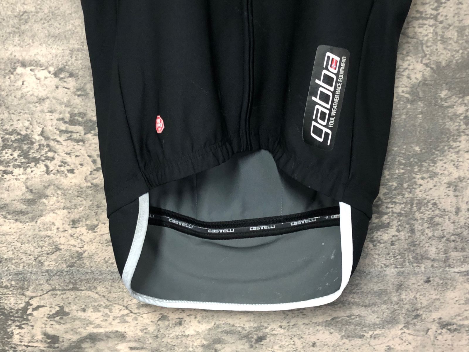 JF755 カステリ CASTELLI ロッソコルサ ROSSO CORSA gabba 半袖