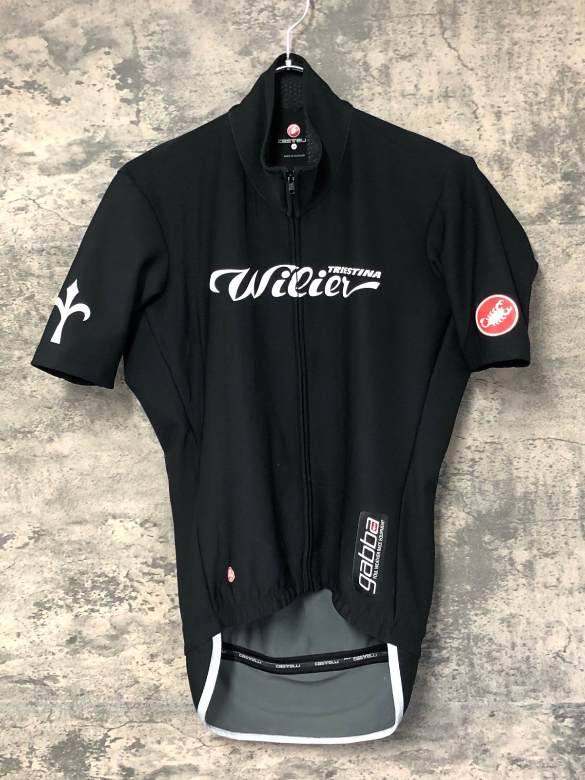 JF755 カステリ CASTELLI ロッソコルサ ROSSO CORSA gabba 半袖