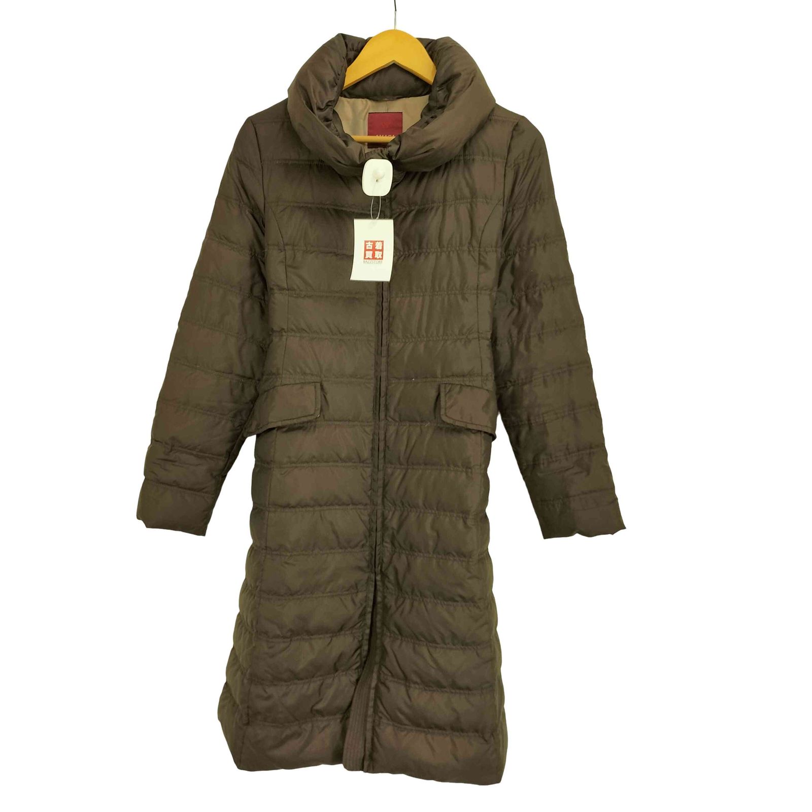 アマカ amaca ショールカラー ダウンコート レディース 表記無 - メルカリ