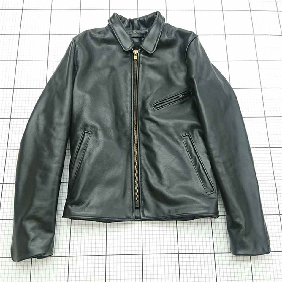 ◇ ⊇ バンソン Vanson Leathers シングルライダースジャケット 34