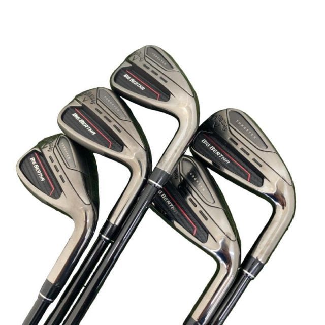 【中古】 キャロウェイ BIG BERTHA(2023) 5S アイアンセット IR SPEEDER NX 50 for CW(BB23 IR) (フレックスR) メンズ 男性用 右利き 右用 Cランク ゴルフクラブ