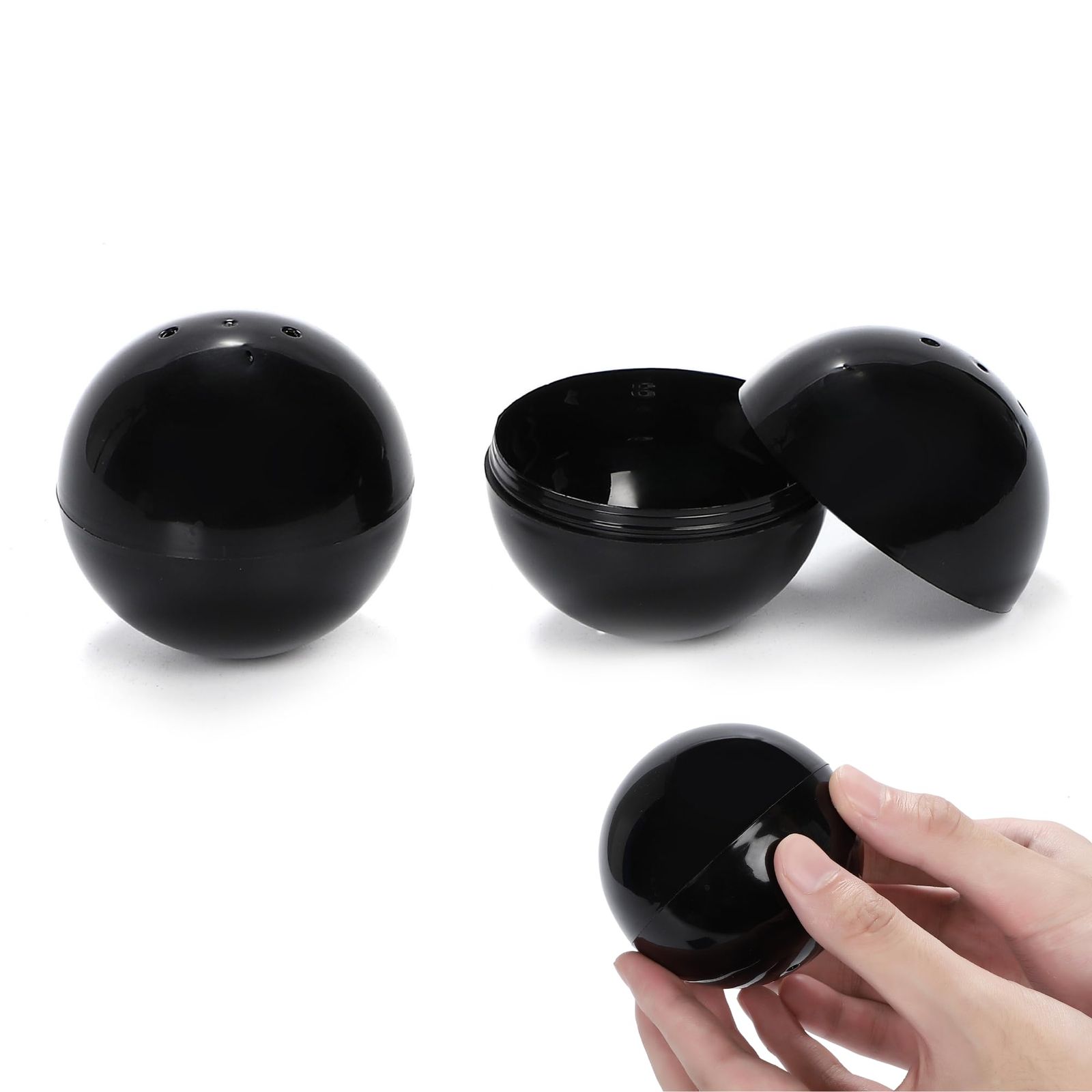 Neutral Zenith ガチャガチャ 空カプセル 75mm 50個セット (ブラック