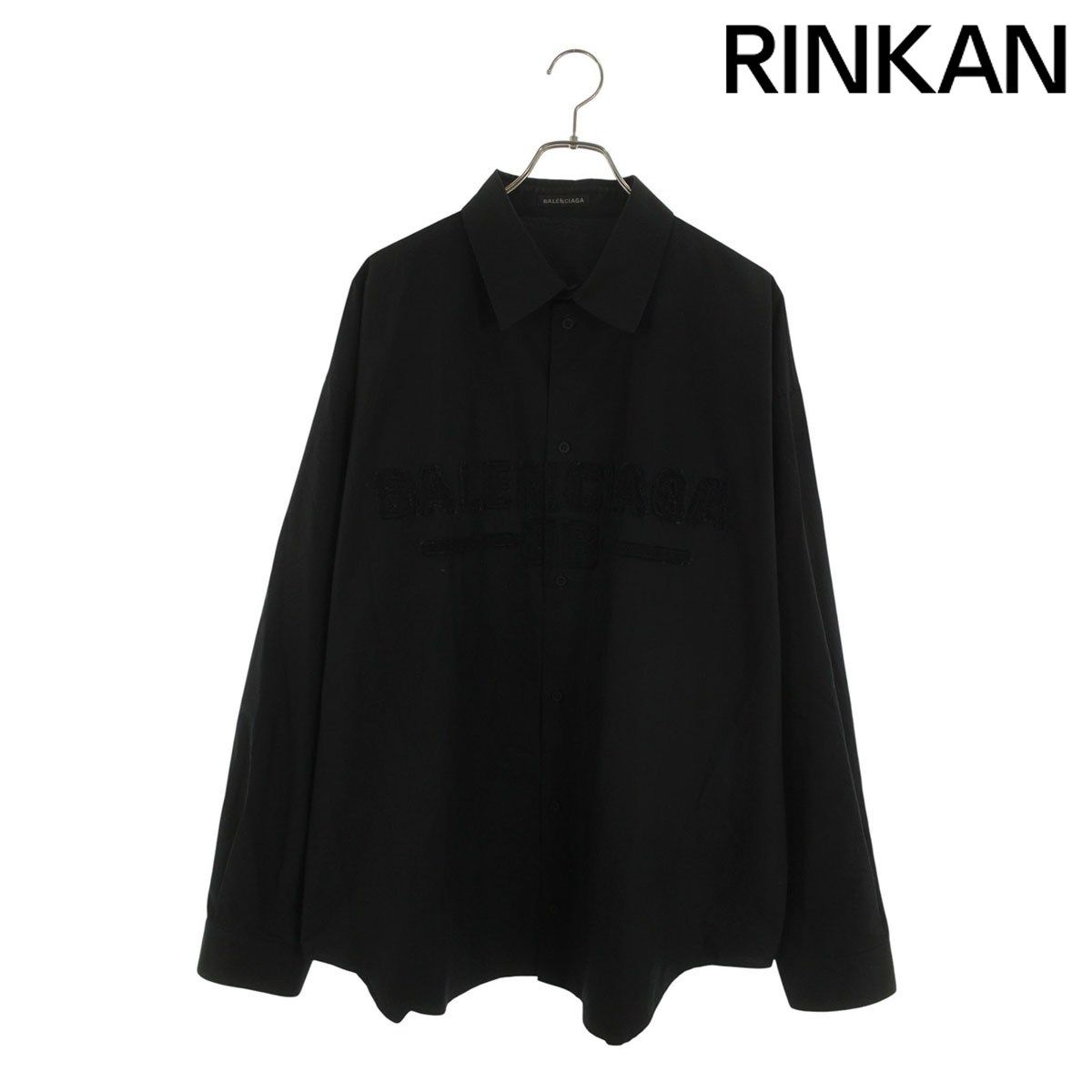 バレンシアガ ブラック 長袖 Tシャツ BALENCIAGA（バレンシアガ）Tシャツ・カットソー グレー サイズ:3(L位