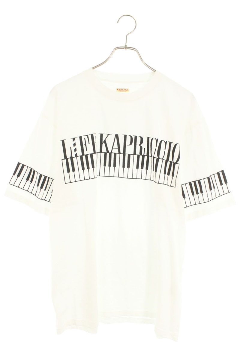 kapital(キャピタル) Tシャツ Mサイズ キャピタル K2504SC168 20/-天竺クルーTシャツ メンズ XL ※12/28～1/6