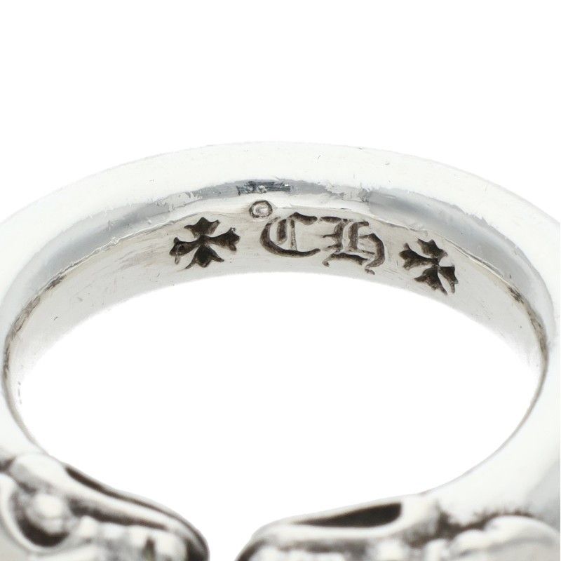 Chrome Hearts - クロムハーツ DOUBLE DOG RING/ダブルドッグ シルバー