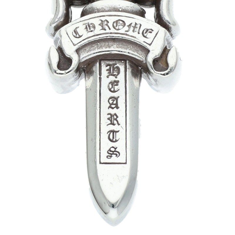 クロムハーツ DOUBLE DAGGER/ダブルダガー ペンダント/シルバー