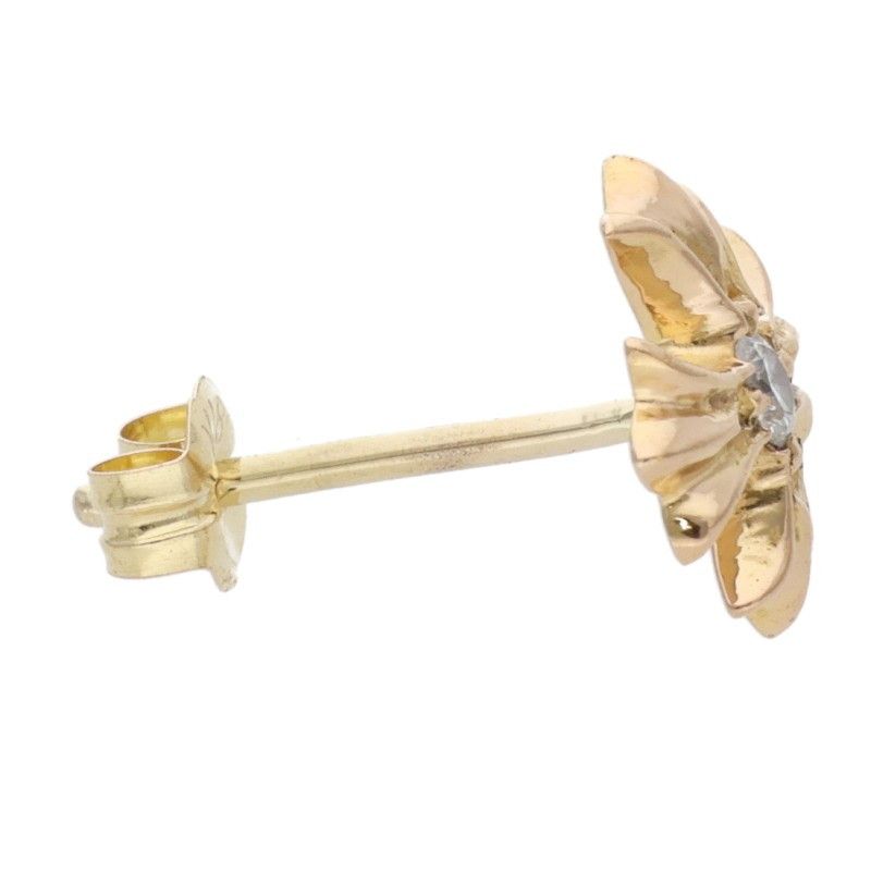 クロムハーツ 22K No2 CH PLS DIA/22KCHプラススタッド 1ダイヤ