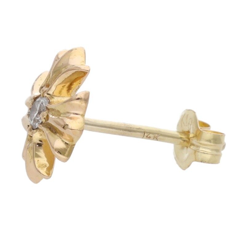 クロムハーツ 22K No2 CH PLS DIA/22KCHプラススタッド 1ダイヤ