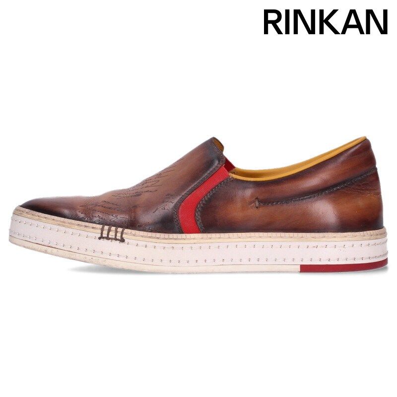 ベルルッティ スクリットスリッポンスニーカー メンズ 6 ※12/28～1/6