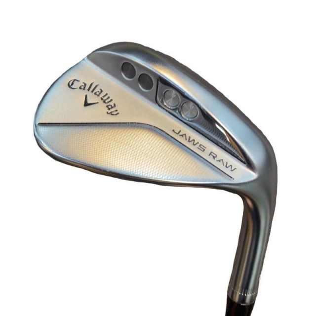 中古】 キャロウェイ JAWS RAW クロムメッキ 58/10J ウェッジ WG NS