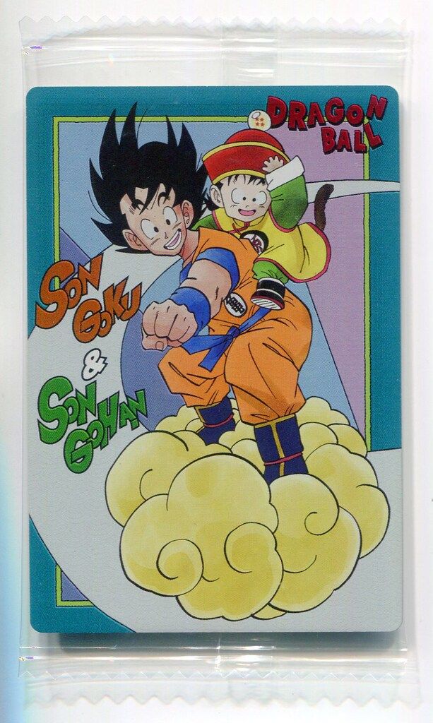 バンダイ イタジャガドラゴンボールカード 3弾/2671906 孫悟空&孫悟飯