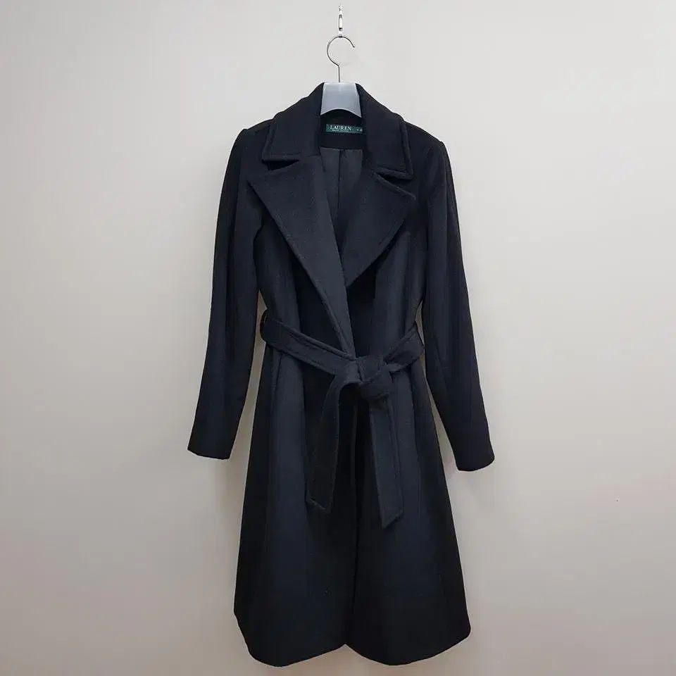 ラルフローレン ウール ブレンド ベルト付き ロング コート 8 サイズ