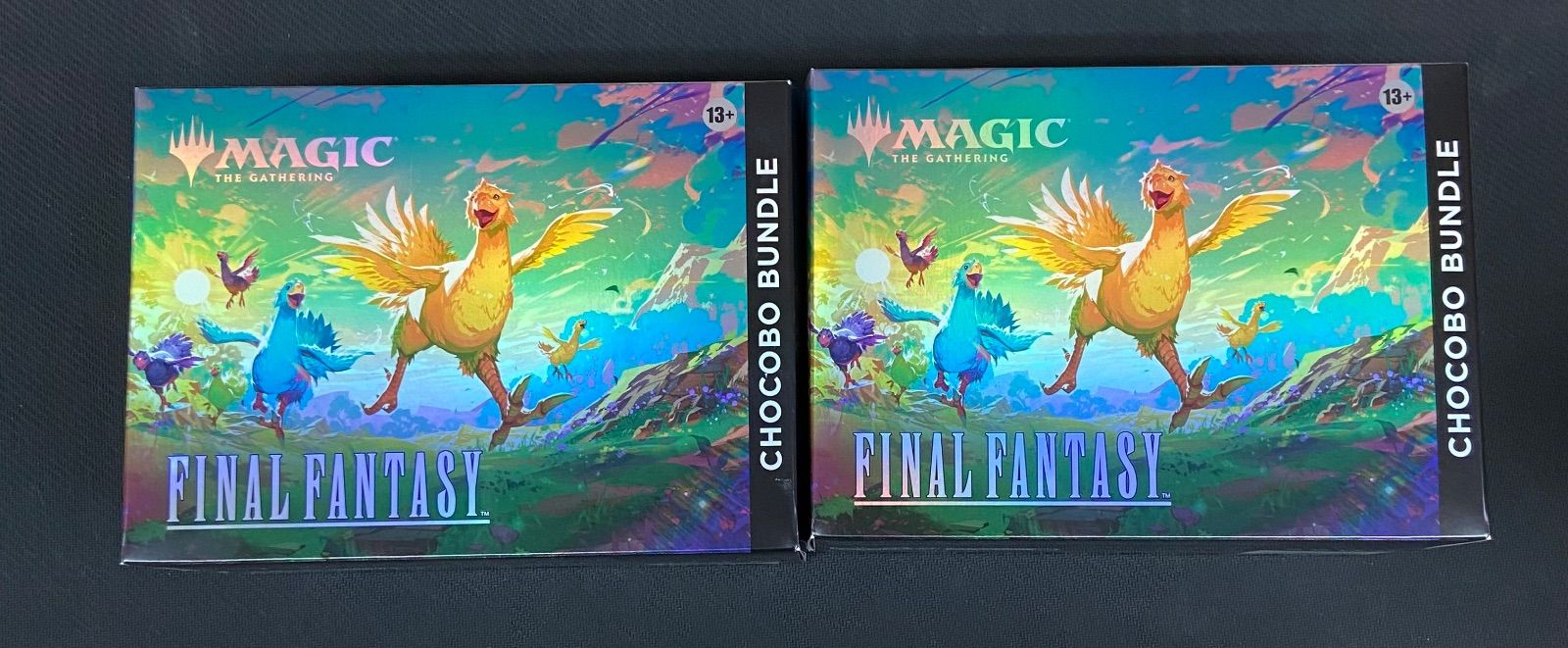 チョコボバンドル　日本語2箱 英語版2箱 計4箱セット MTG チョコボバンドル 英語版 2個セット チョコボバンドル 日本語2箱