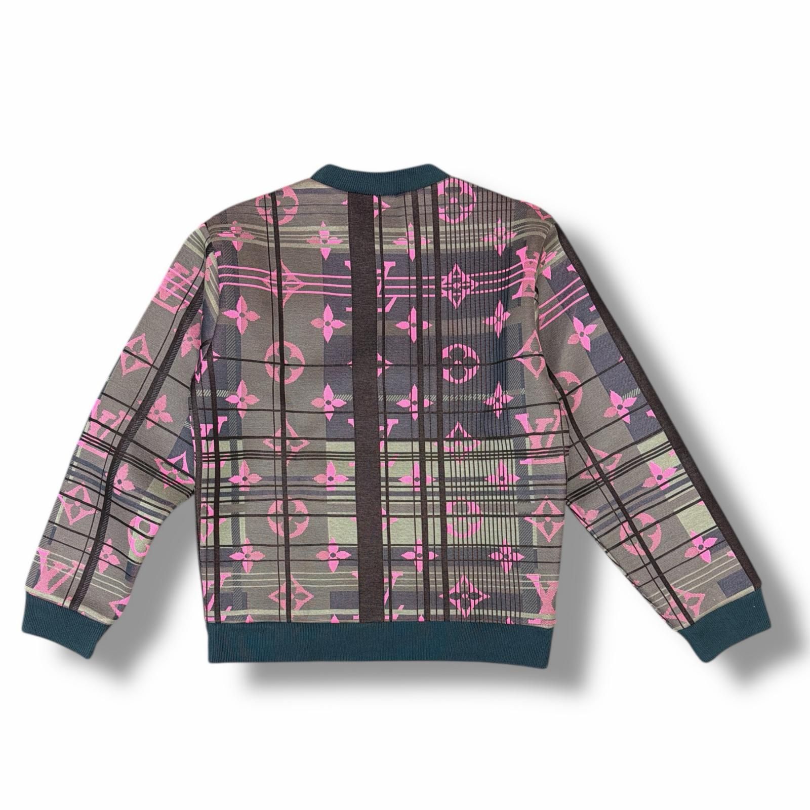 国内正規 未使用 LOUIS VUITTON 21SS モノグラムジャガード スウェット