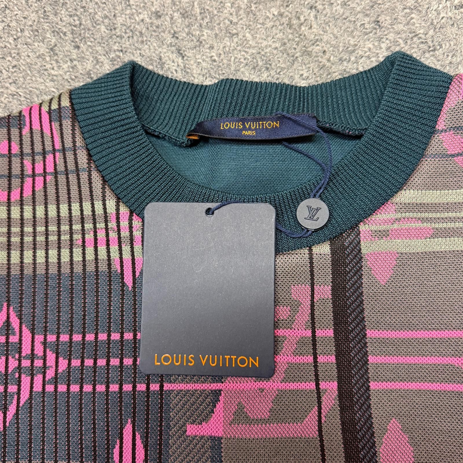 国内正規 未使用 LOUIS VUITTON 21SS モノグラムジャガード スウェット